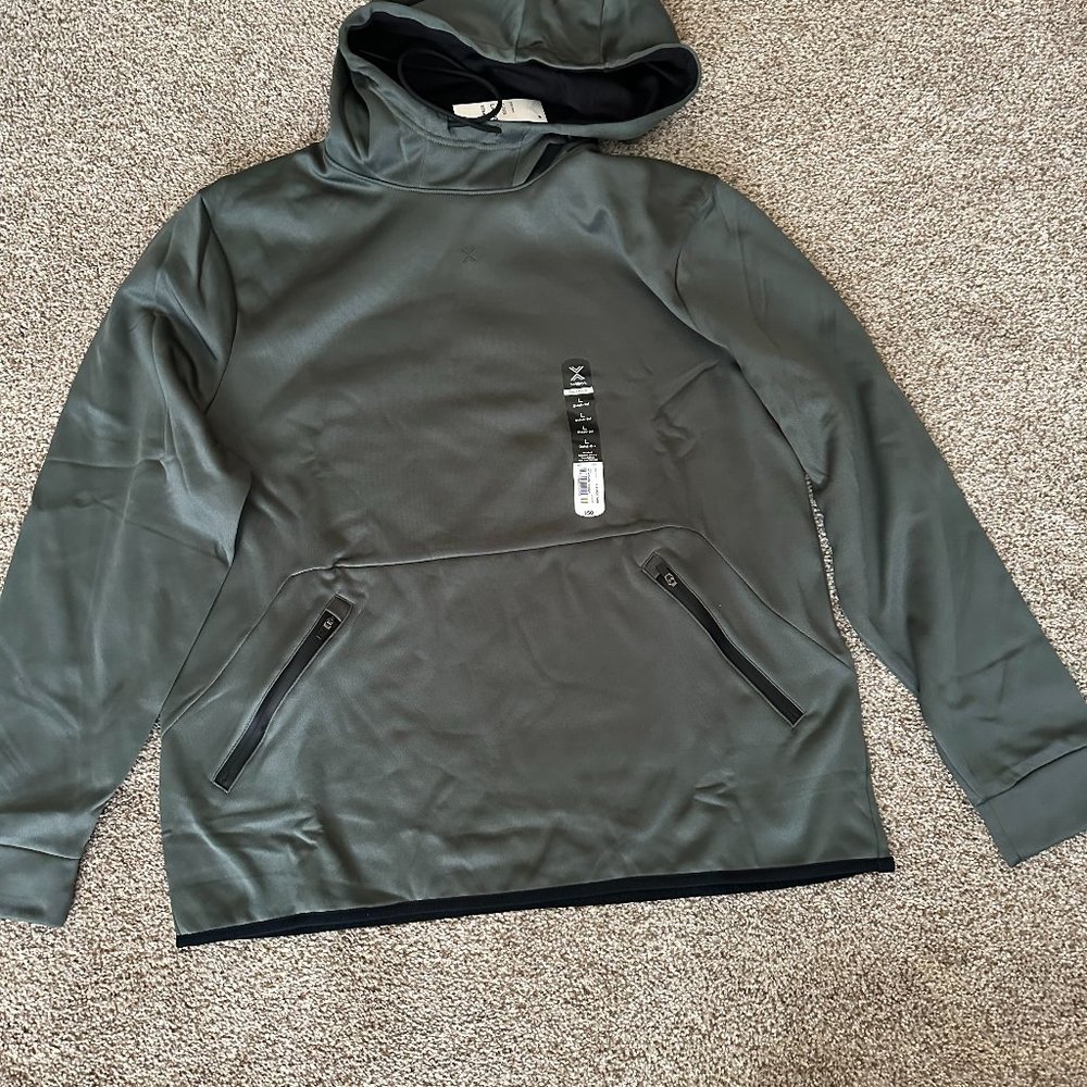 XERSION MENS HOODED LONG SLEEVE SWEATSHIRT SIZE L  #559 - Picture 2 of 3